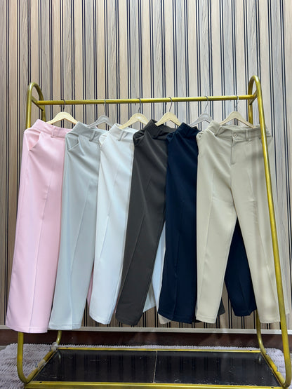 Viral Korean Straight Fit Pants for Women