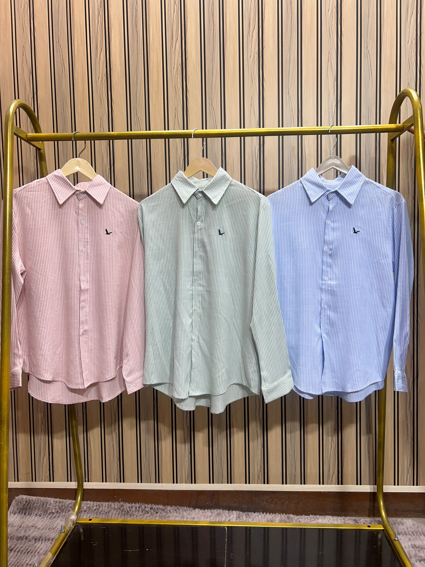Thin Lining Cotton Linen Shirt for Women