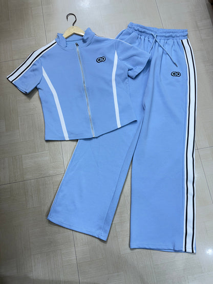 Zipper Relaxed Fit Co-ord Set
