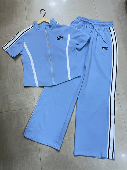 Zipper Relaxed Fit Co-ord Set