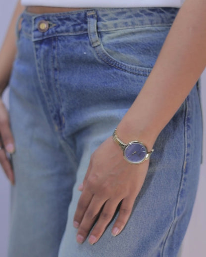High-Waisted Wide Leg Airy Tint Denim Jeans