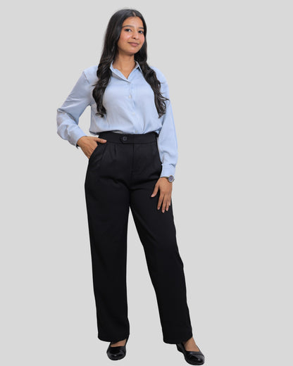 Satin Shirts & Straight Fit Pant