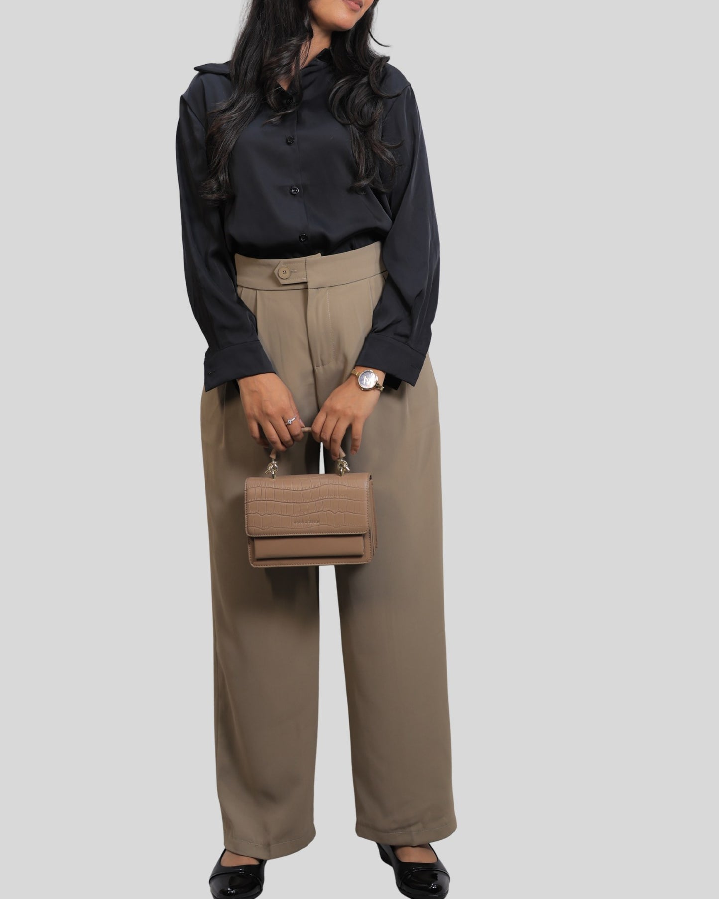 Satin Shirts & Straight Fit Pant