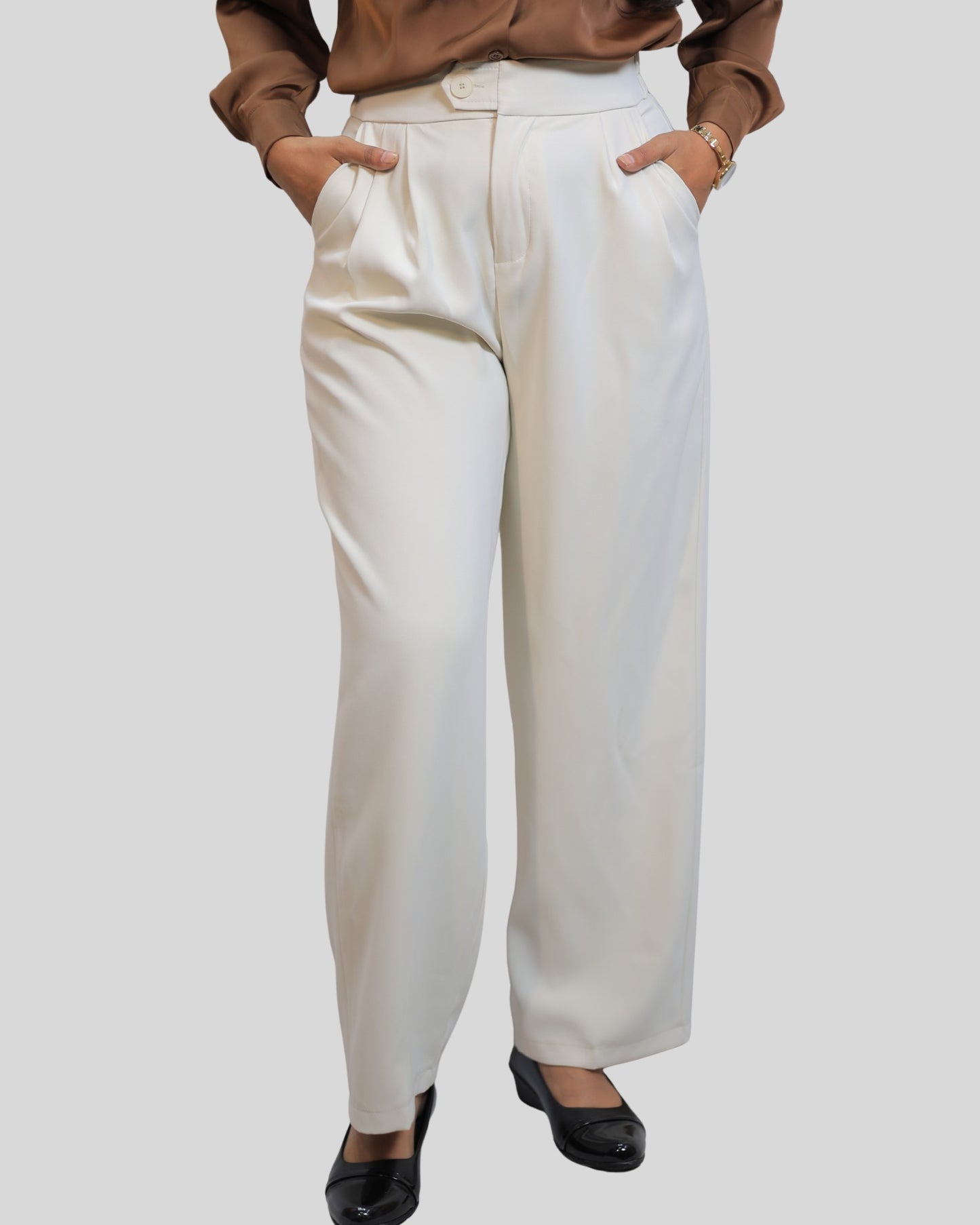 Straight Fit Korean Pants For Women