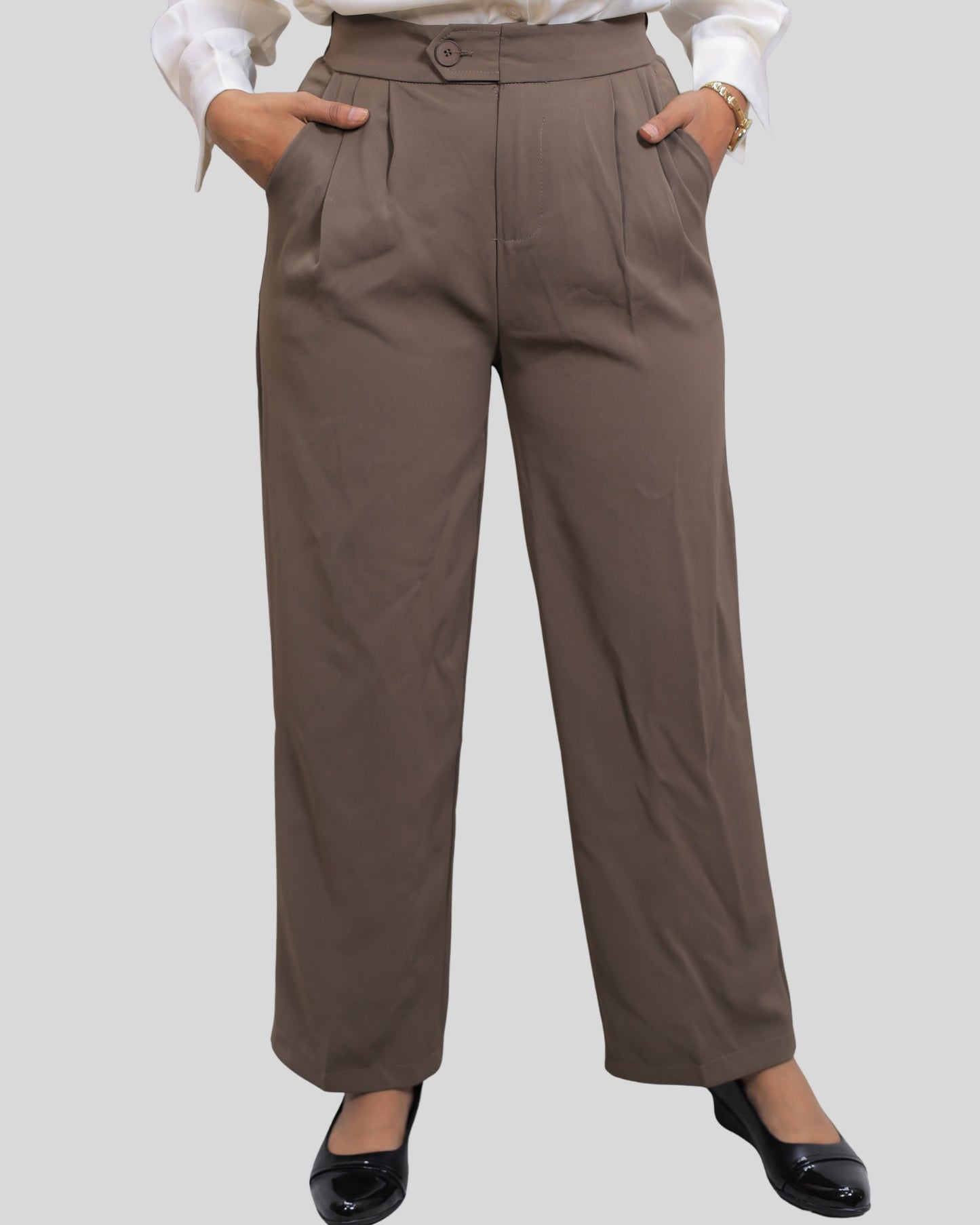 Straight Fit Korean Pants For Women