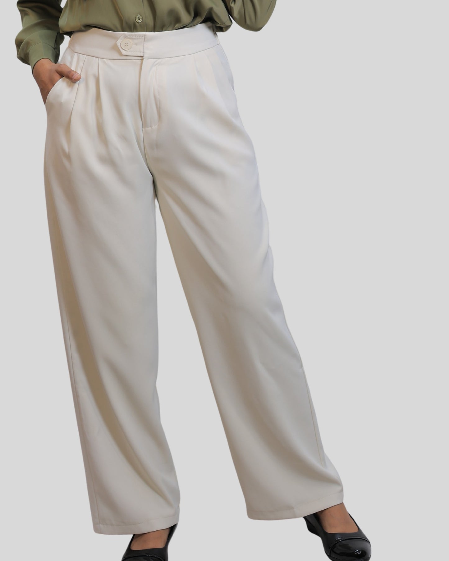 Straight Fit Korean Pants For Women