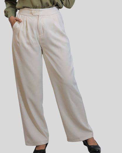 Straight Fit Korean Pants For Women