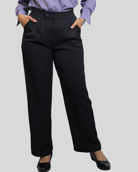Straight Fit Korean Pants For Women